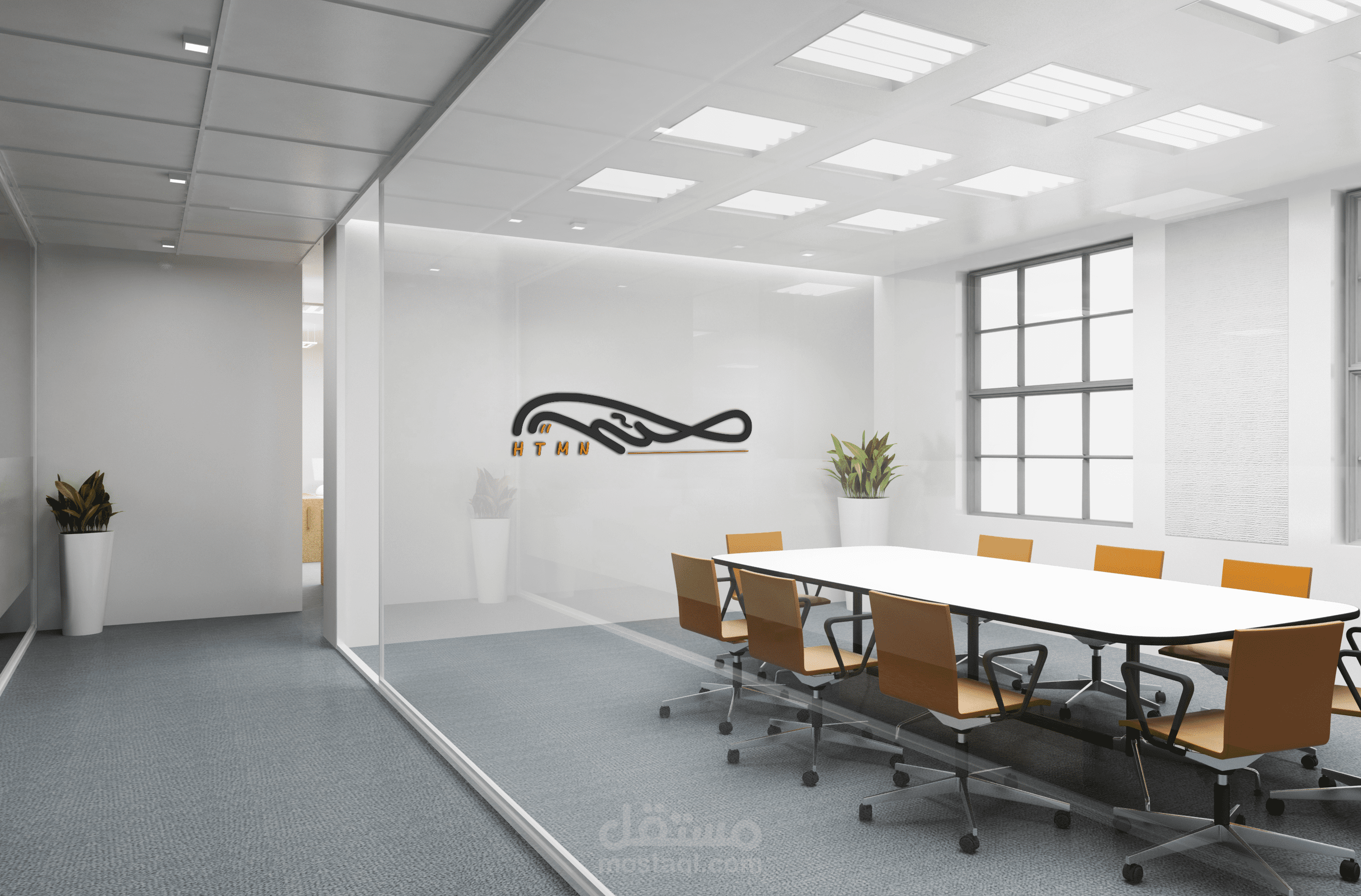 تصميم لوجو وهوية بصرية لشركة استشارات