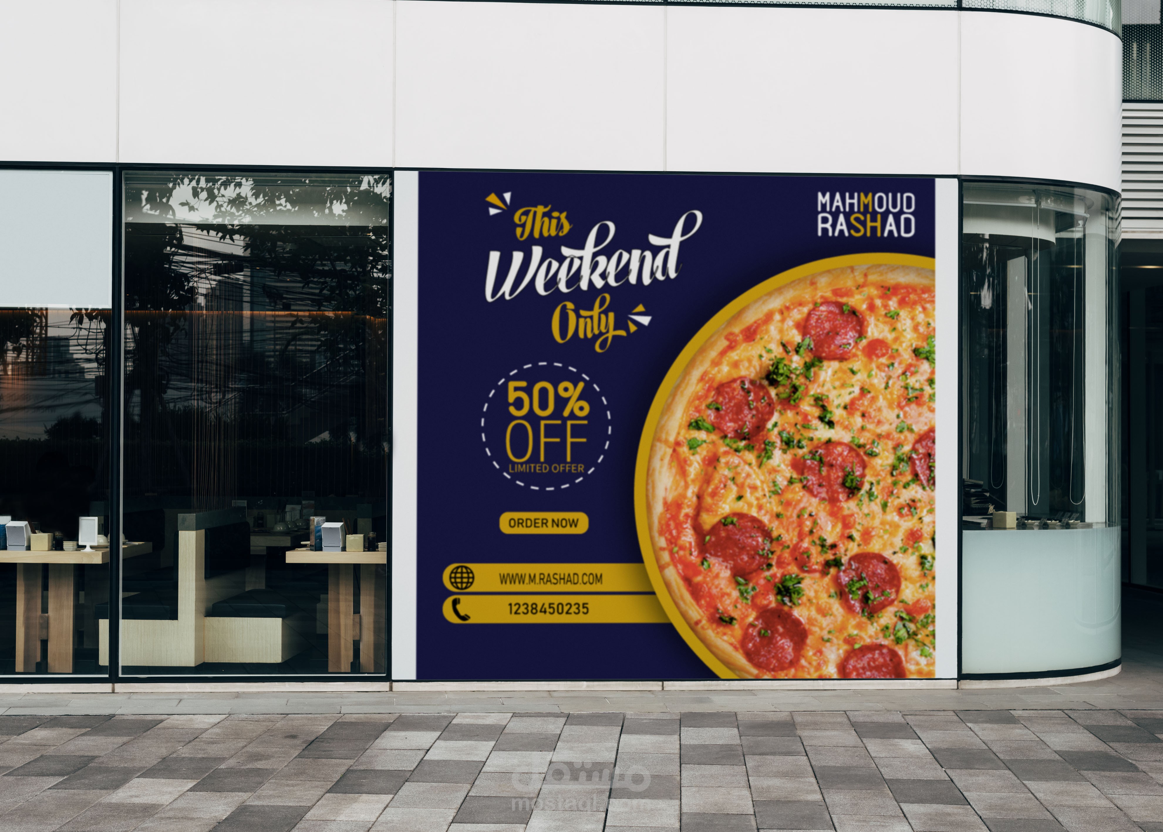 pizza poster