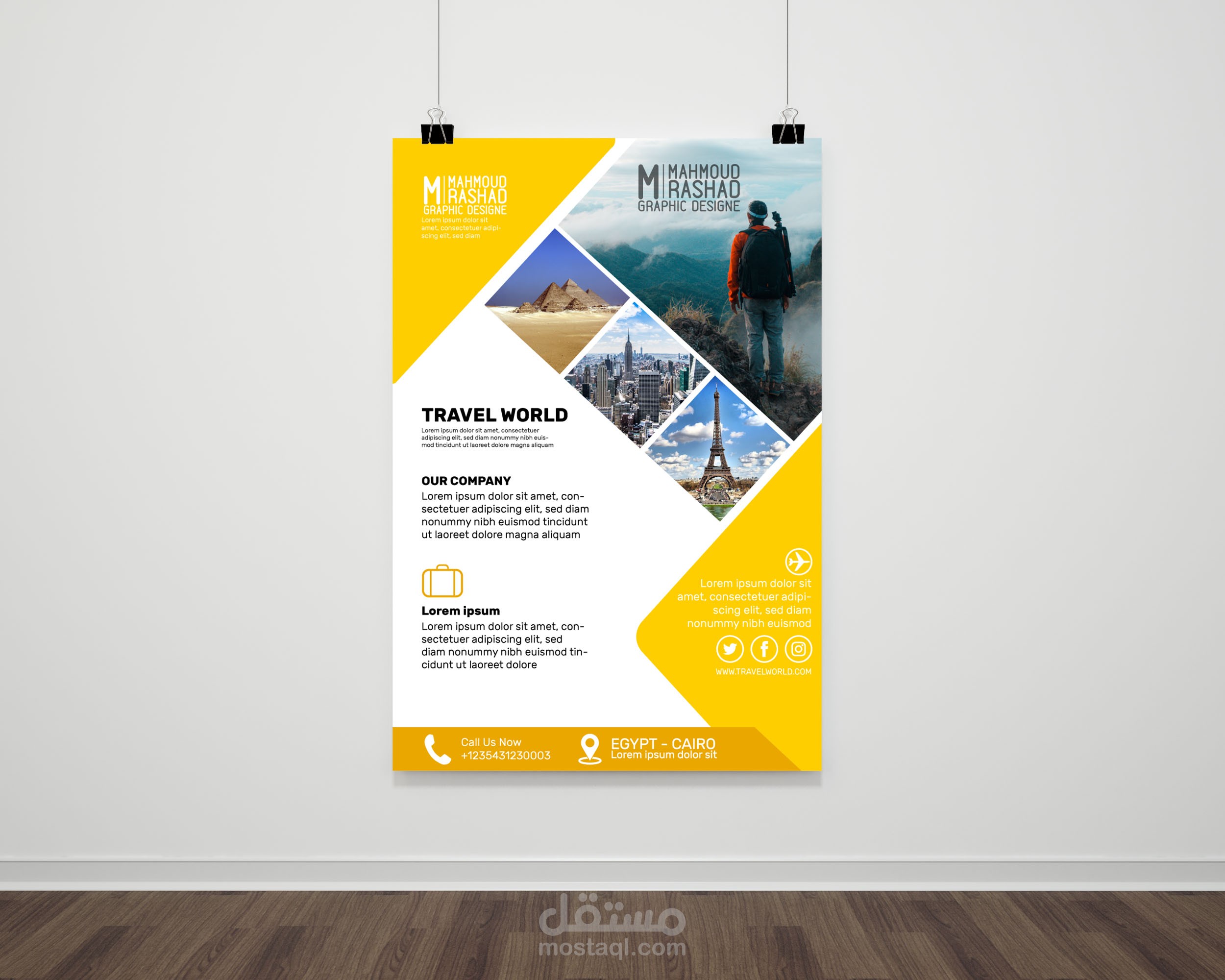 Travel World flyer
