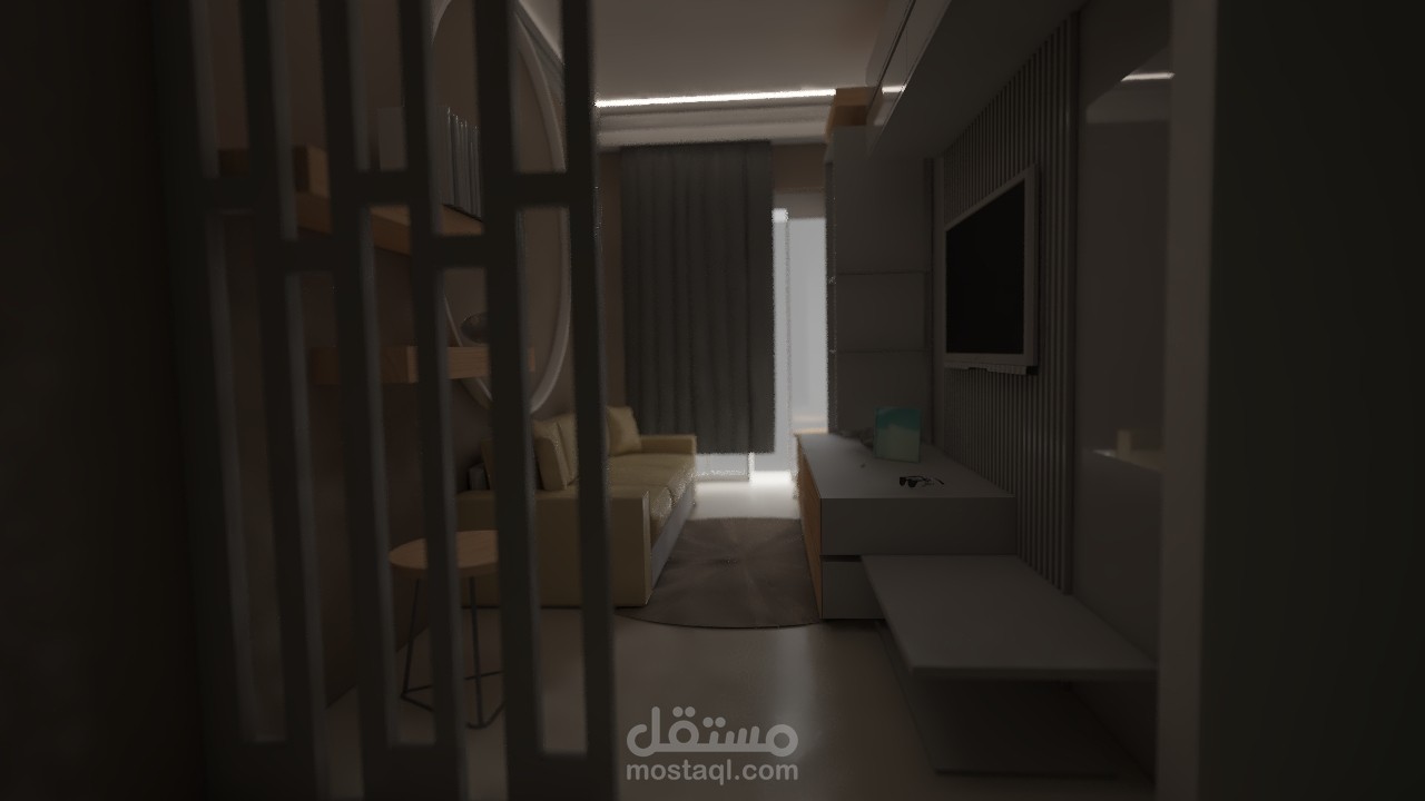 تصميم داخلي لمجلس