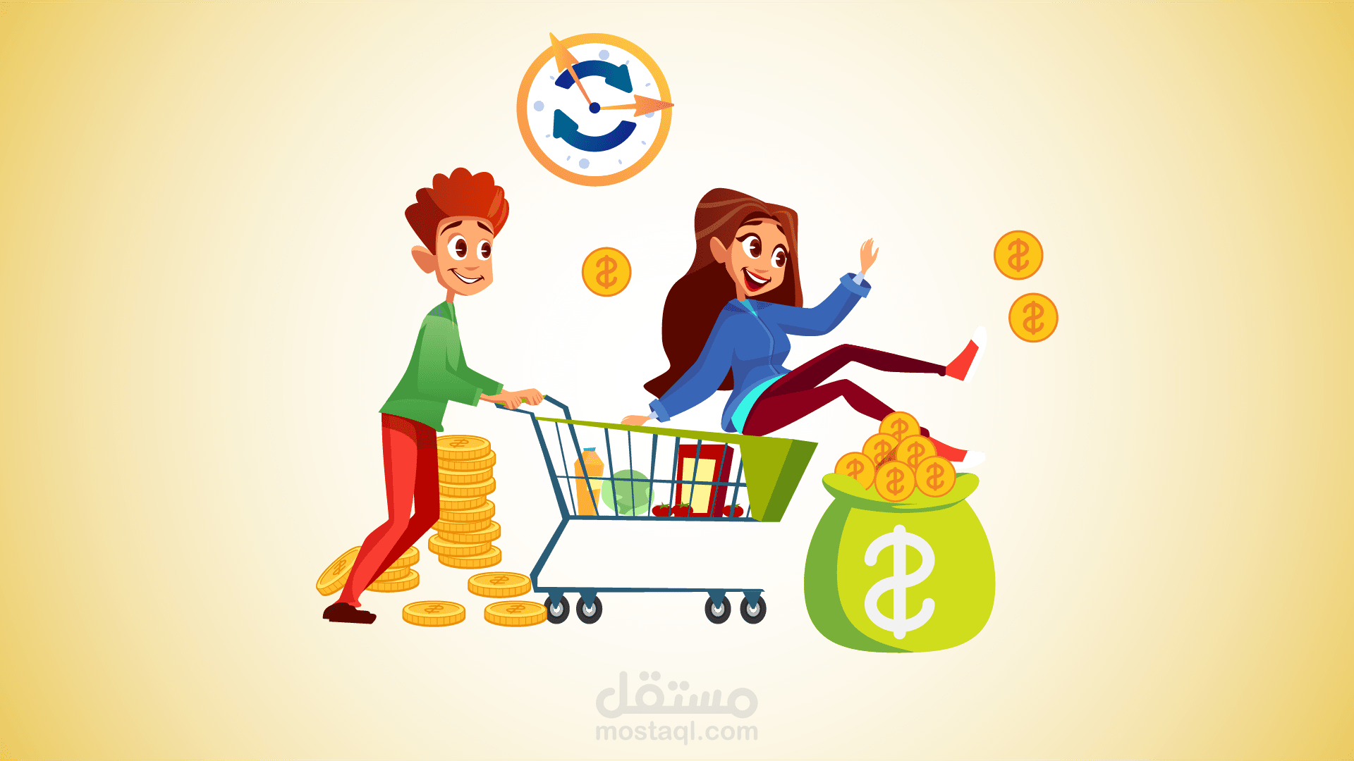 موشن جرافيك لشرح تطبيق موبايل