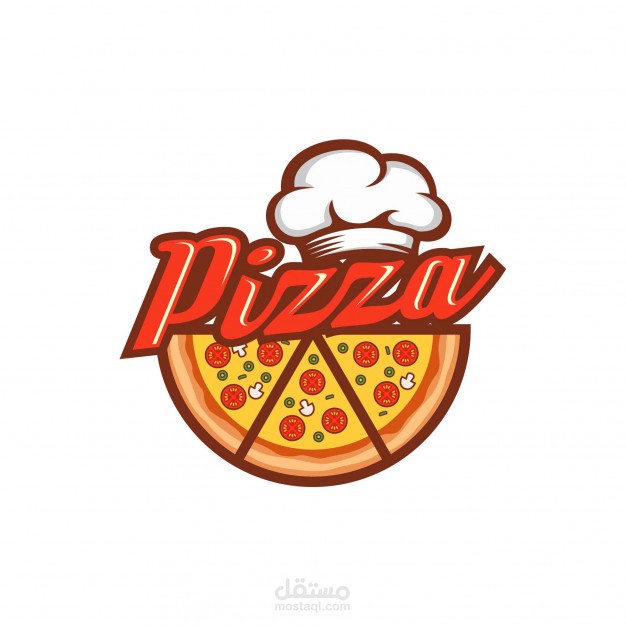 Pizza logo desgin