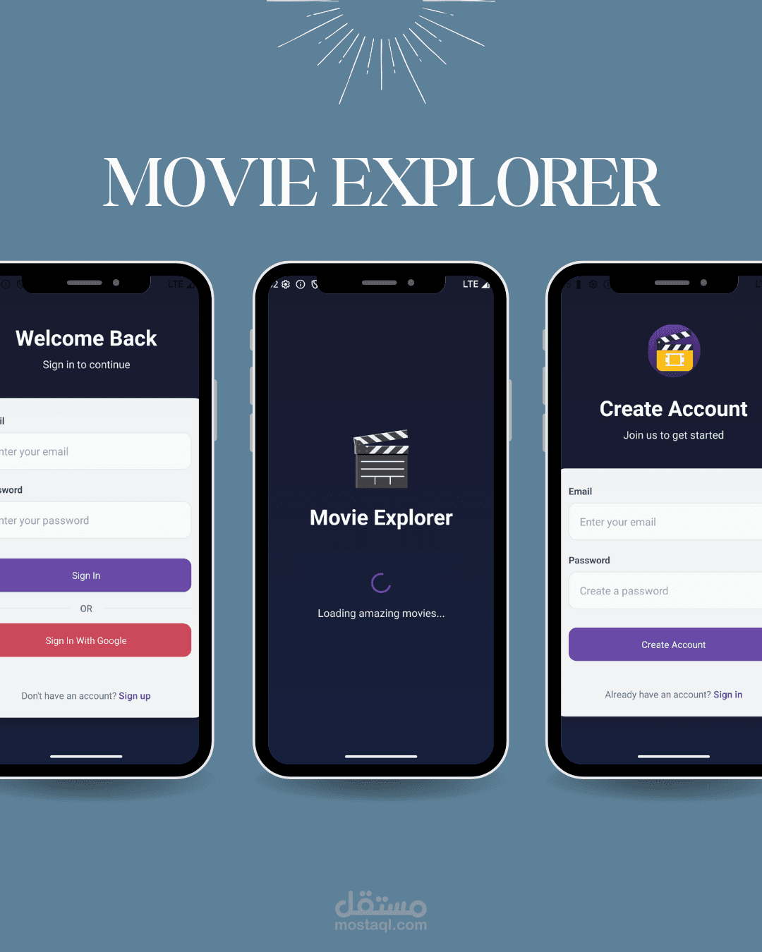 تطبيق الأفلام - Movies App