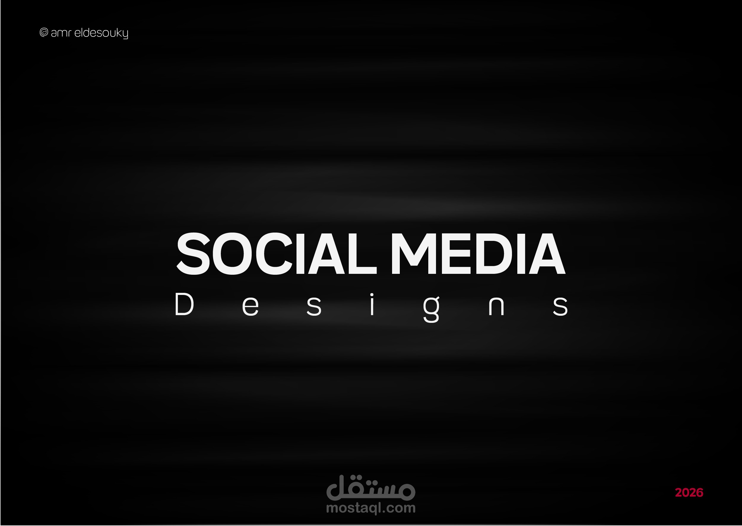 تصميمات سوشيال ميديا - Social Media Designs