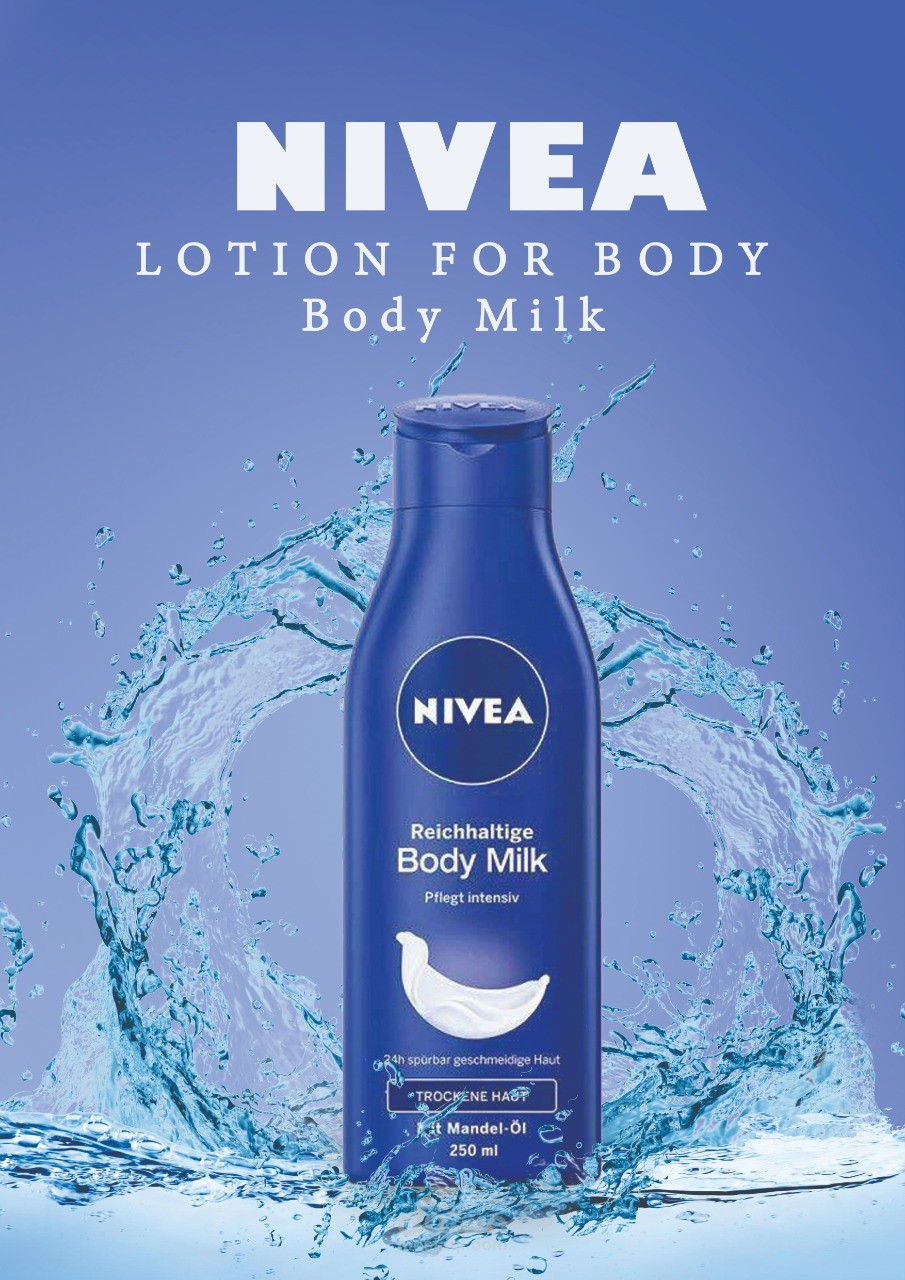 مشروع تصميم بوستر اعلاني ل NIVEA
