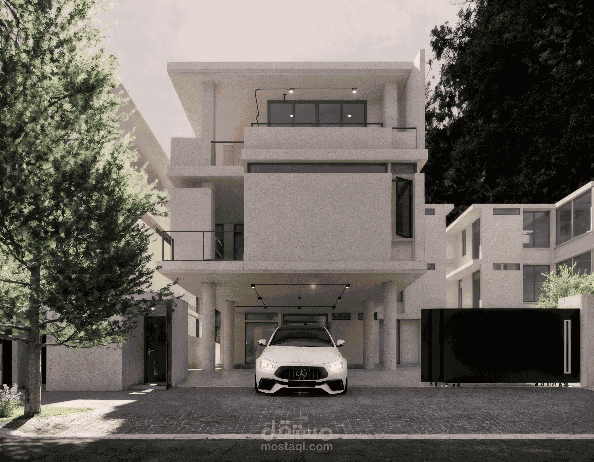 Exterior Villa Facade Design