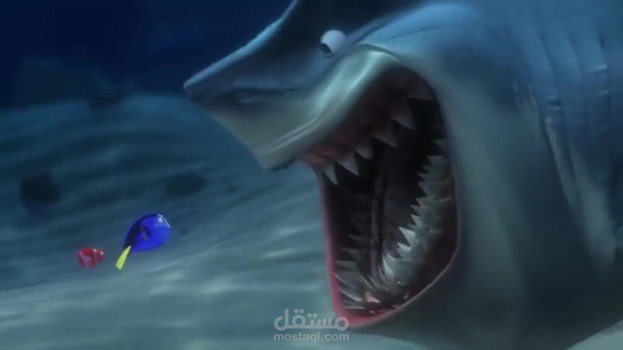 دوبلاج لشخصية القرش باللهجة المصرية - لفيلم Finding Nemo