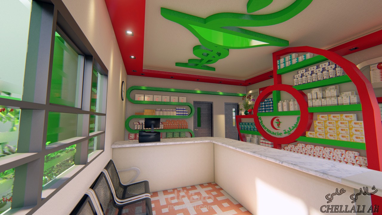 تصميم صيدلية
