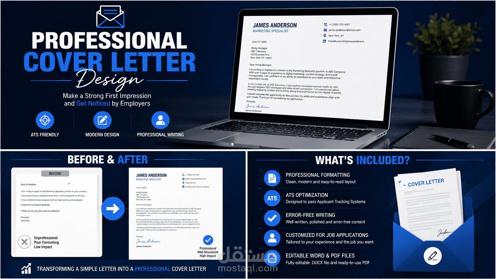 Professional Cover Letter Design