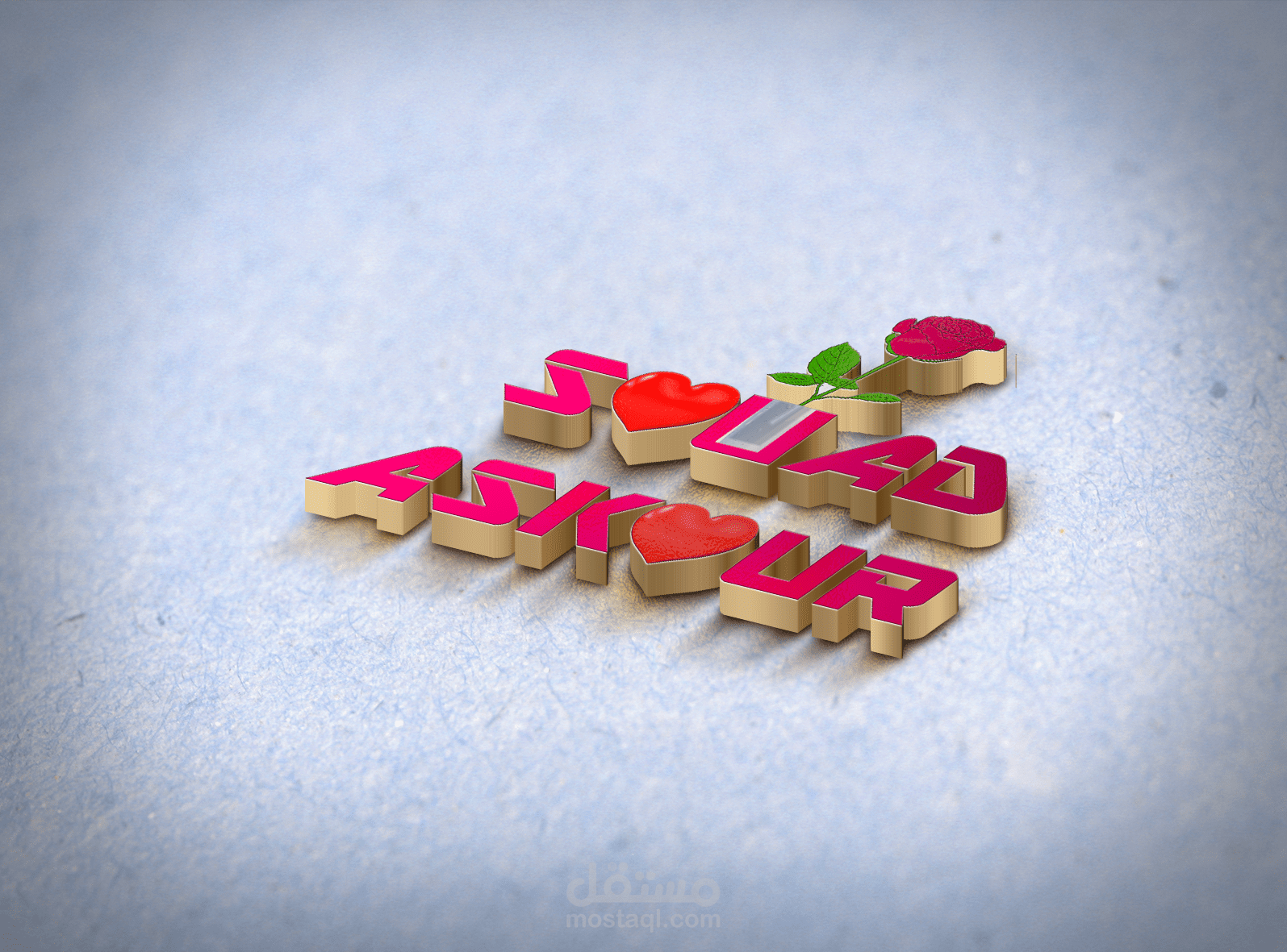 تصاميم شعارات 3D