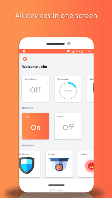 Smart home app