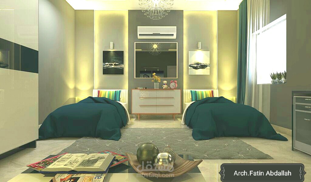 تصميم داخلي للفراغات المعمارية