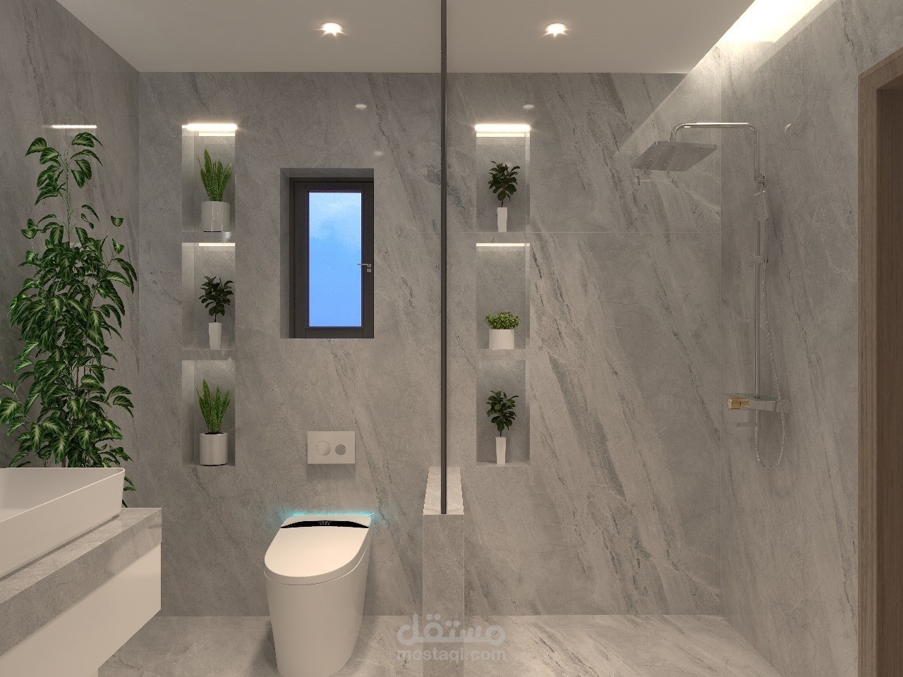 تصميم حمام