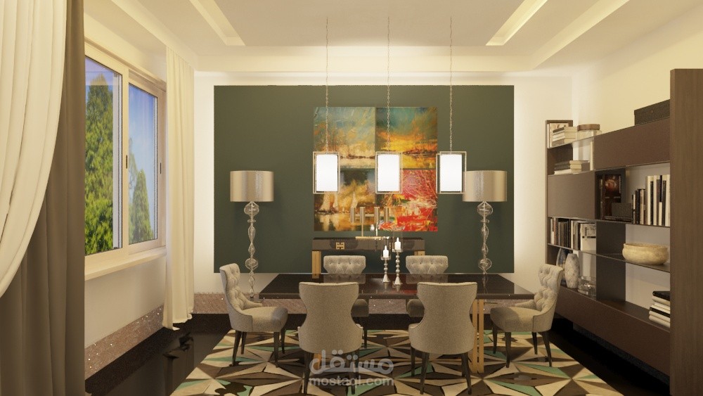 تصميم غرفة طعام