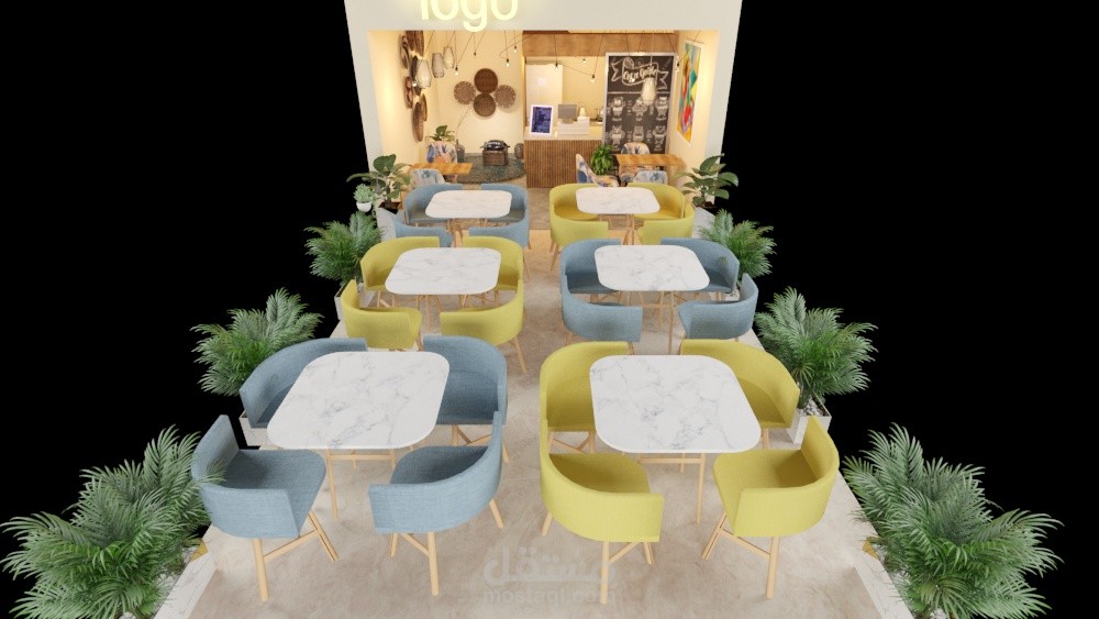 مودرن كوفى شوب