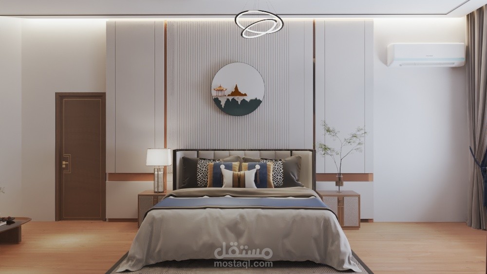 تصميم داخلى لغرفة نوم مودرن