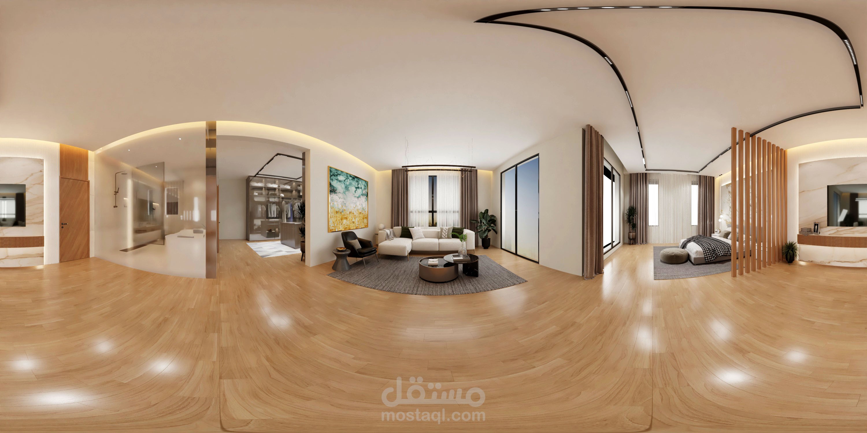 غرفة نوم ماستر رووم 360