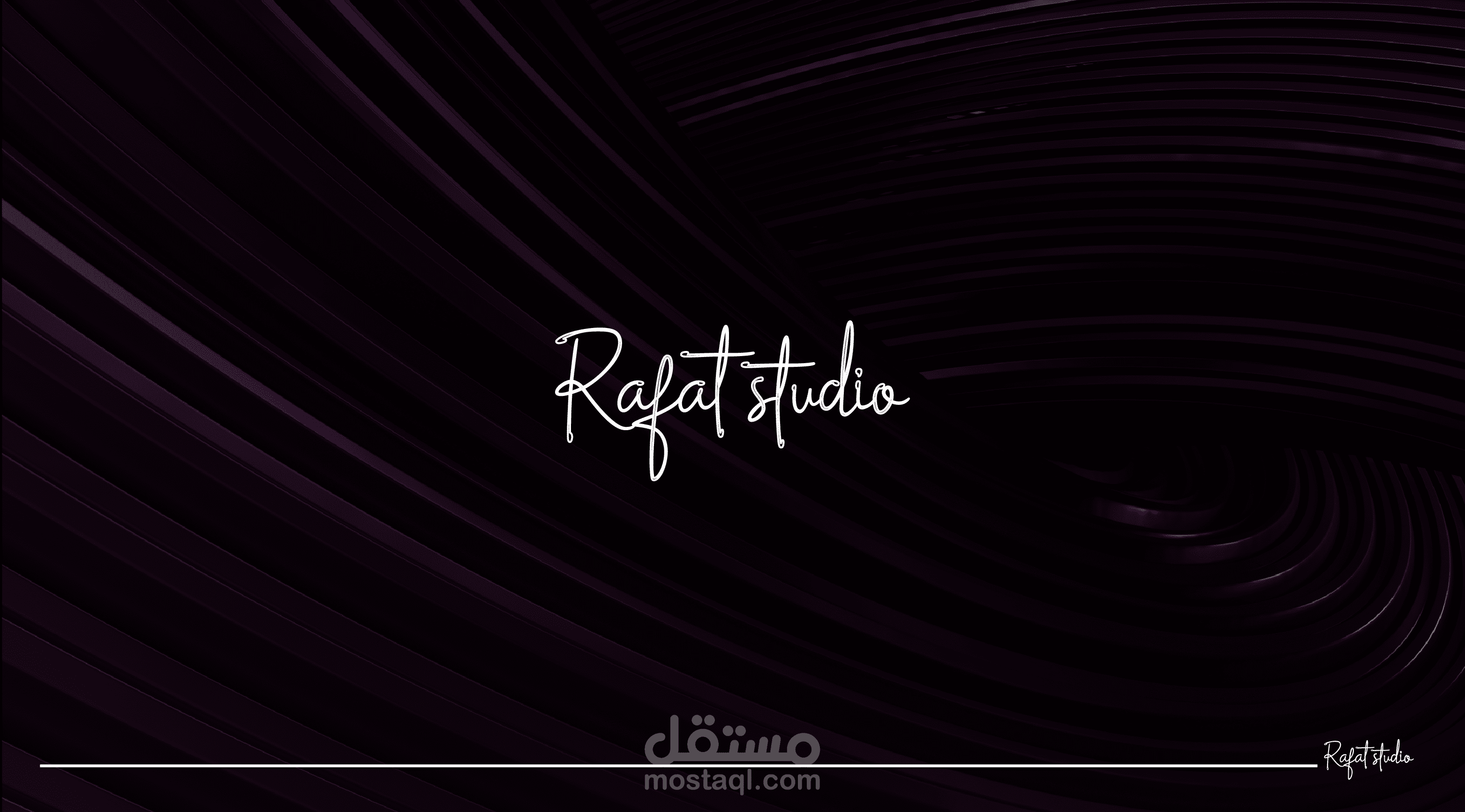تصميم هوية بصرية ل استديو  تصميم