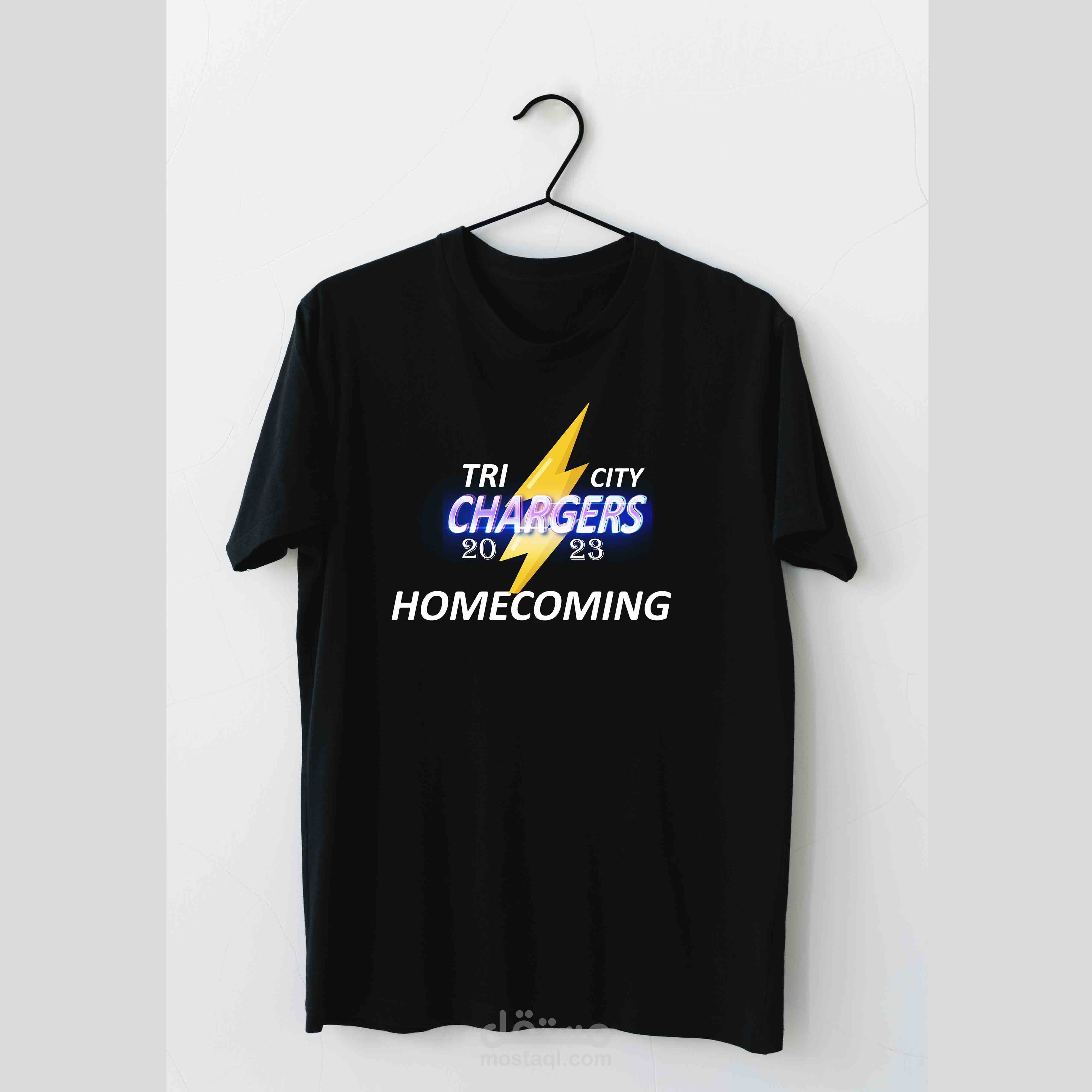 American football T-shirt design