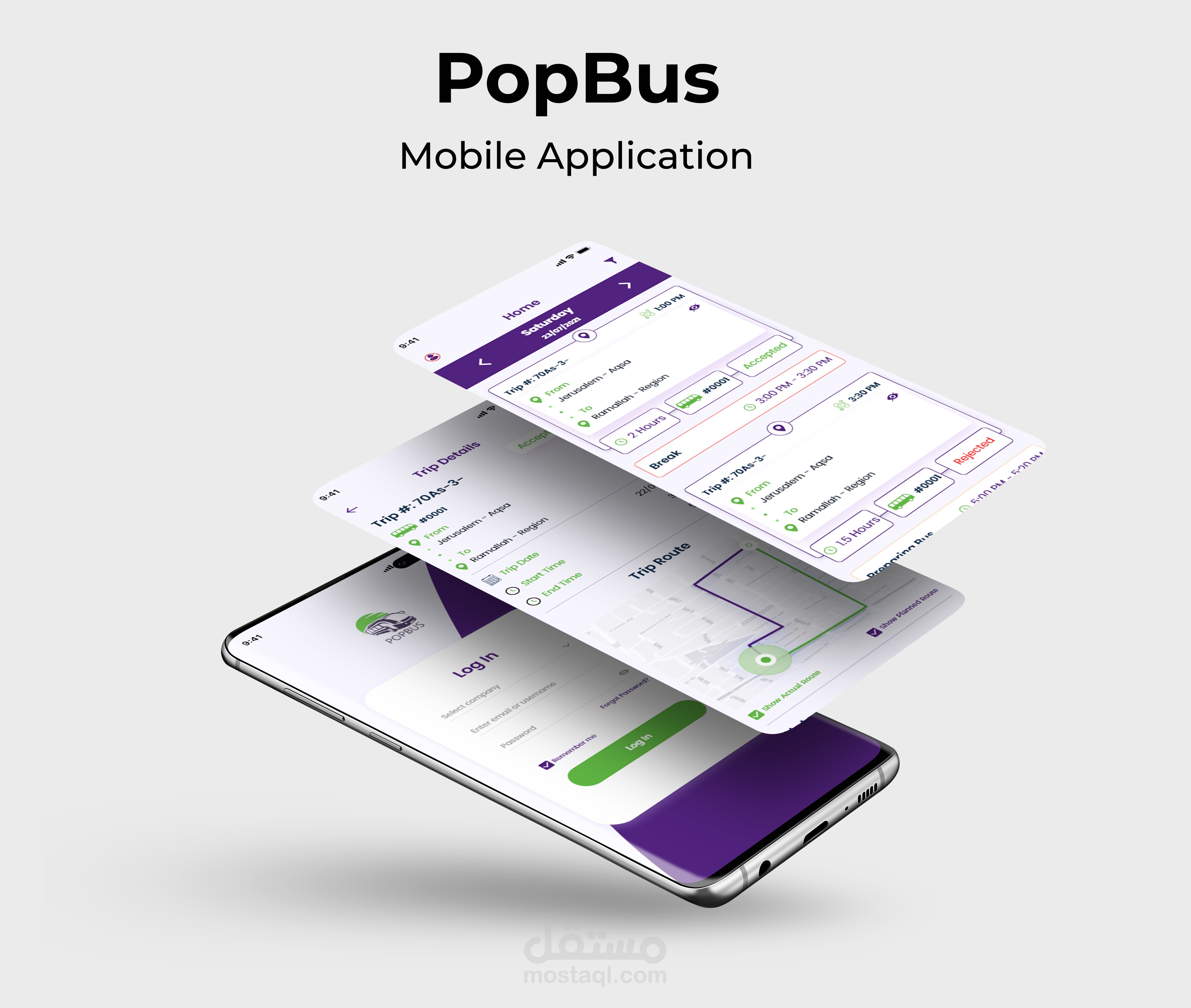 PopBus Mobile Application