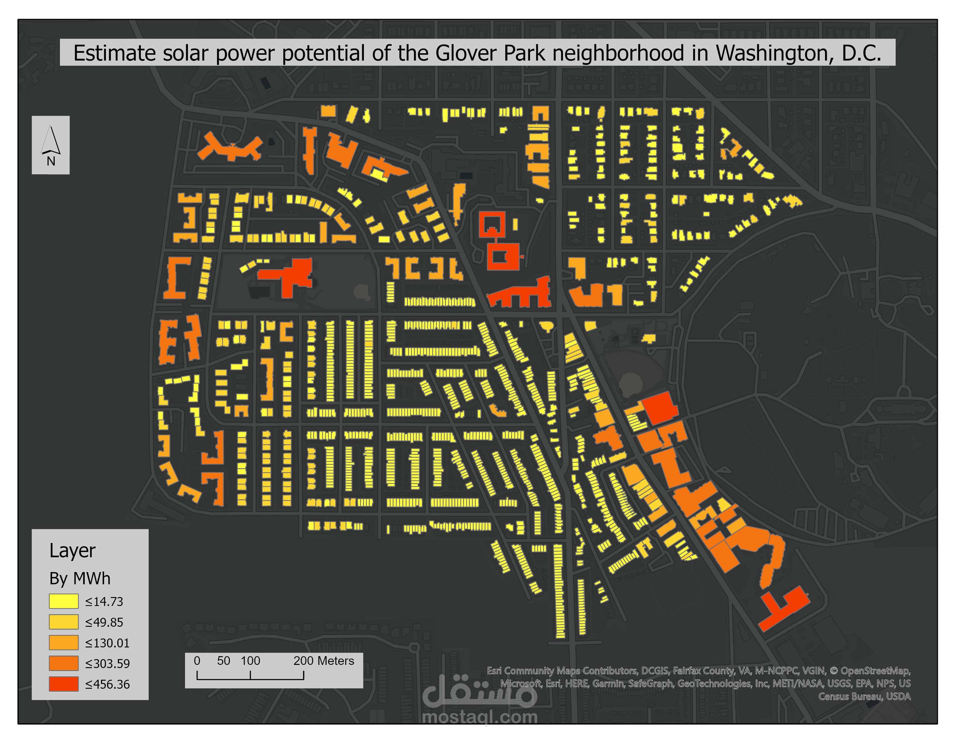 تقدير إنتائج ألواح الطاقة الشمسية