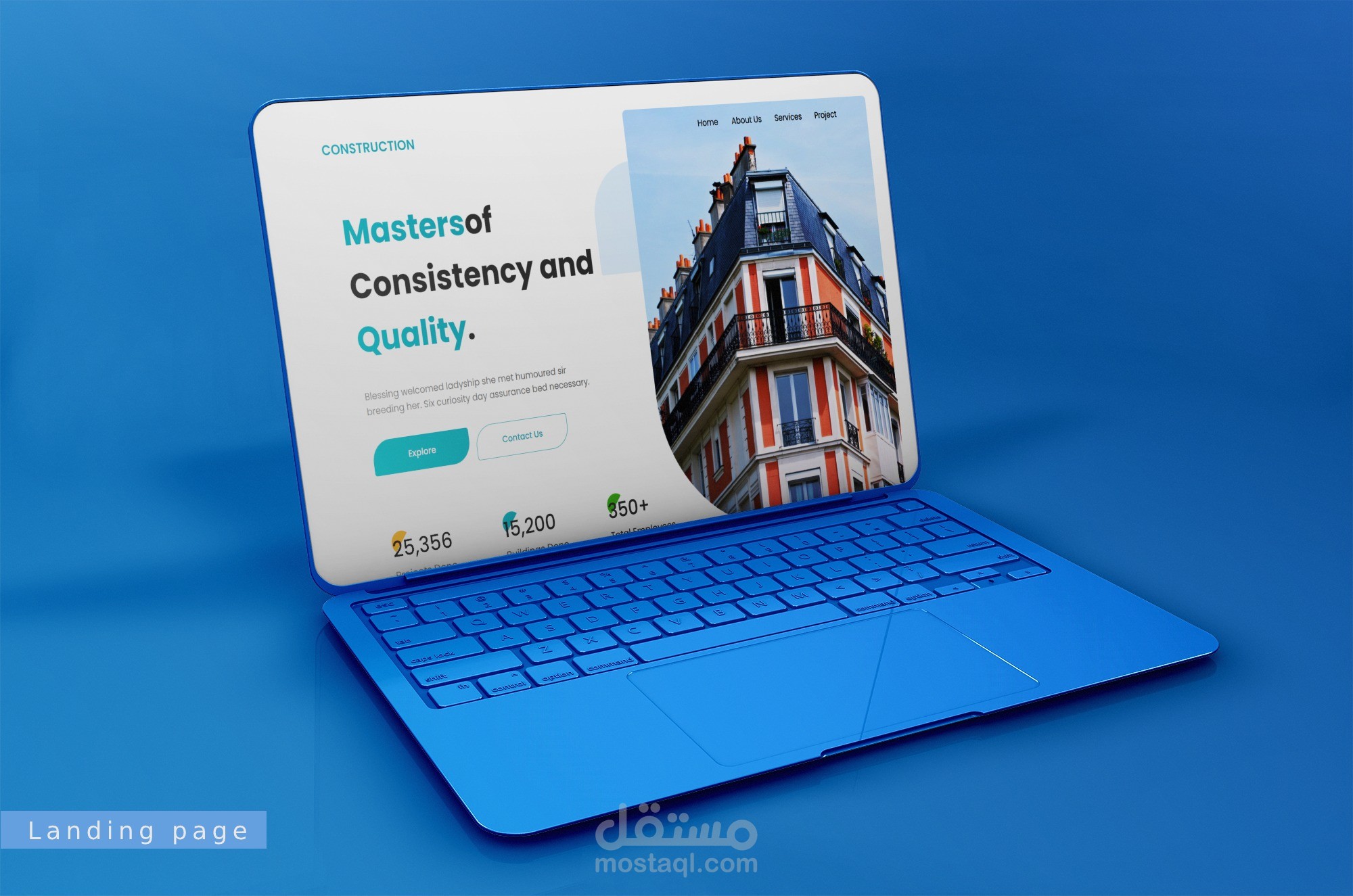 موقع لشركة عقارات