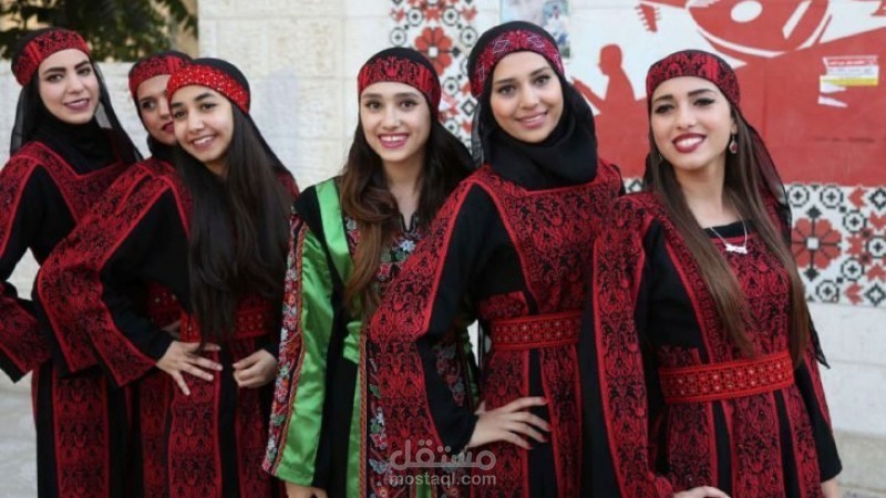 تقرير صحفي عن حماية الثوب الفلسطيني من السرقة