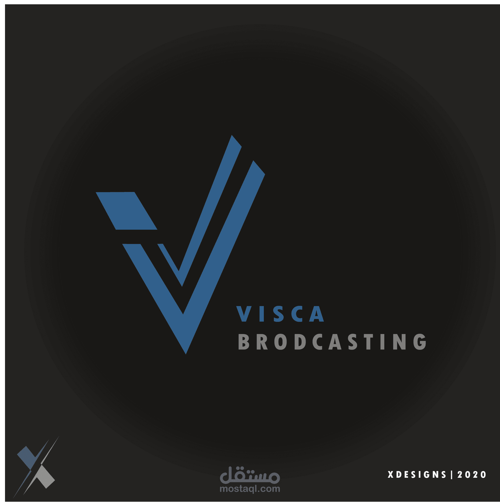 Visca Brodcasting Logo