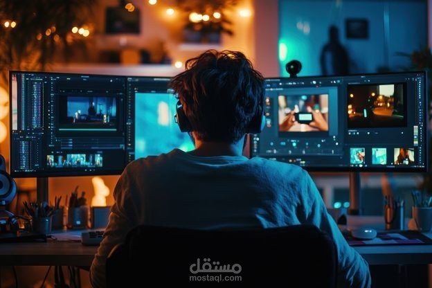 منتاج وتعديل الفيديو لجميع المنصات بشكل احترافي Edit Video