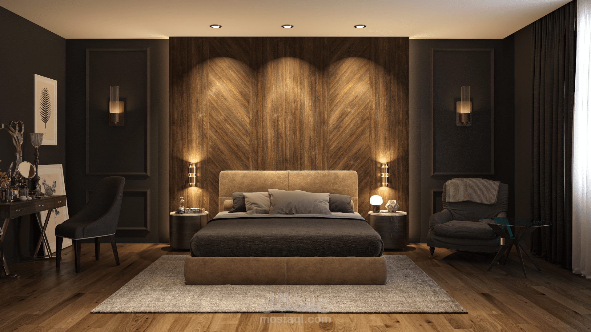 غرفة نوم رئيسيه