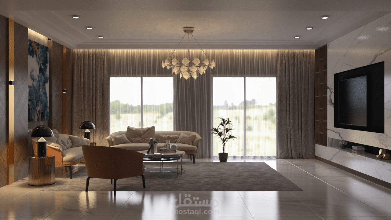 غرفة استقبال