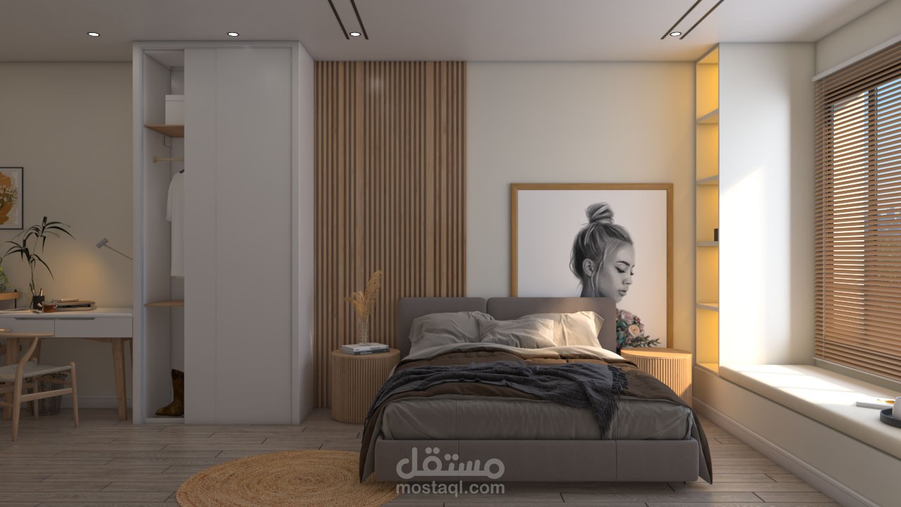 غرفة نوم بنت