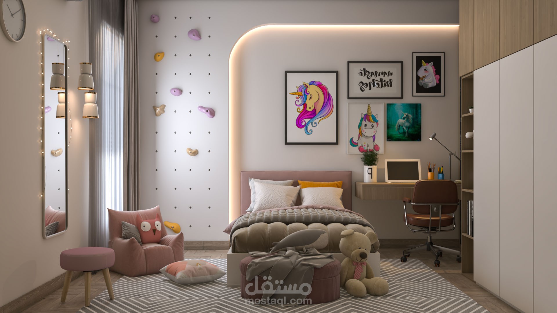 غرفة نوم اطفال