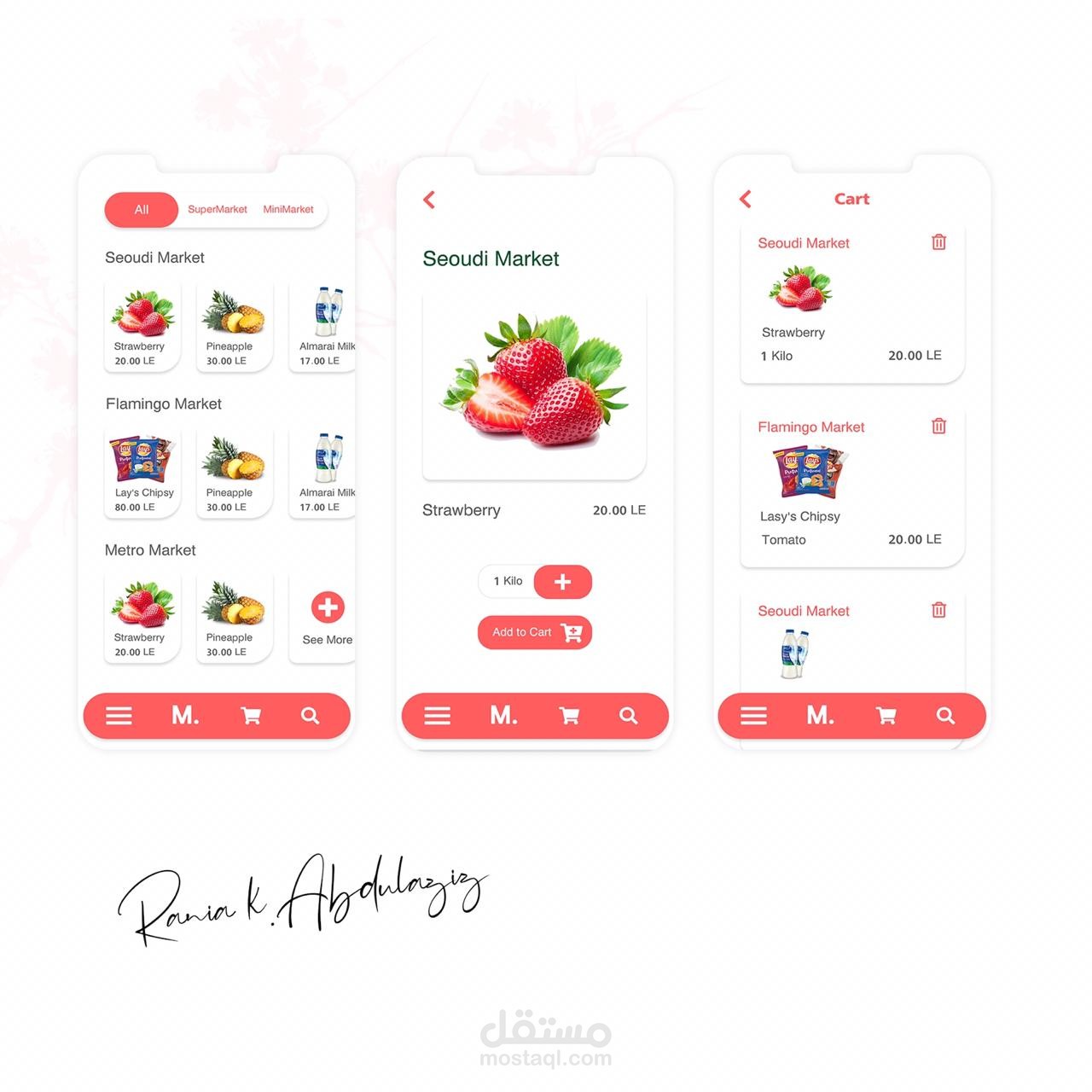 UI/UX Mobile Application