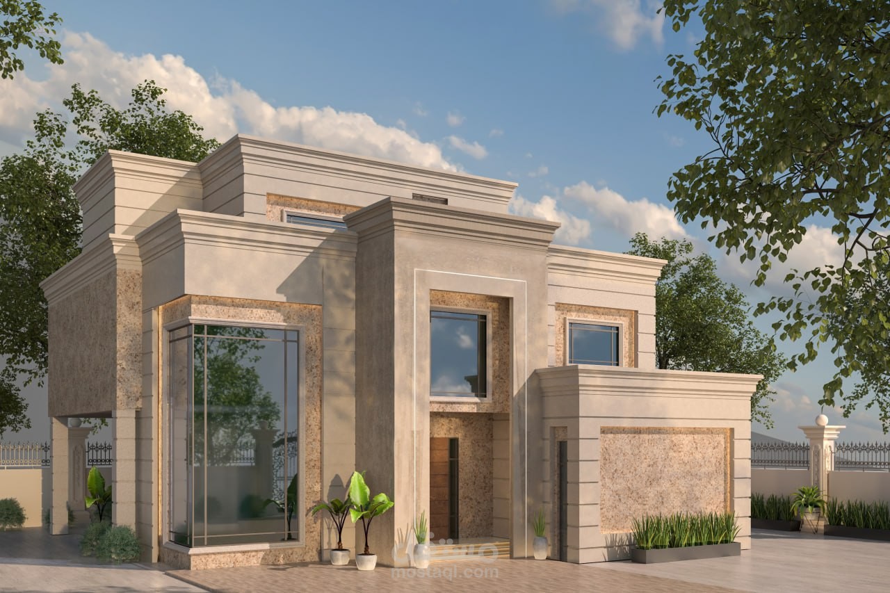 تصميم فيلا سكنية في السعودية