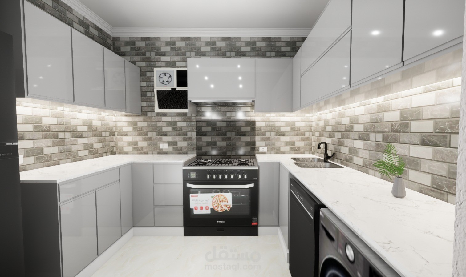 تصميم مطبخ