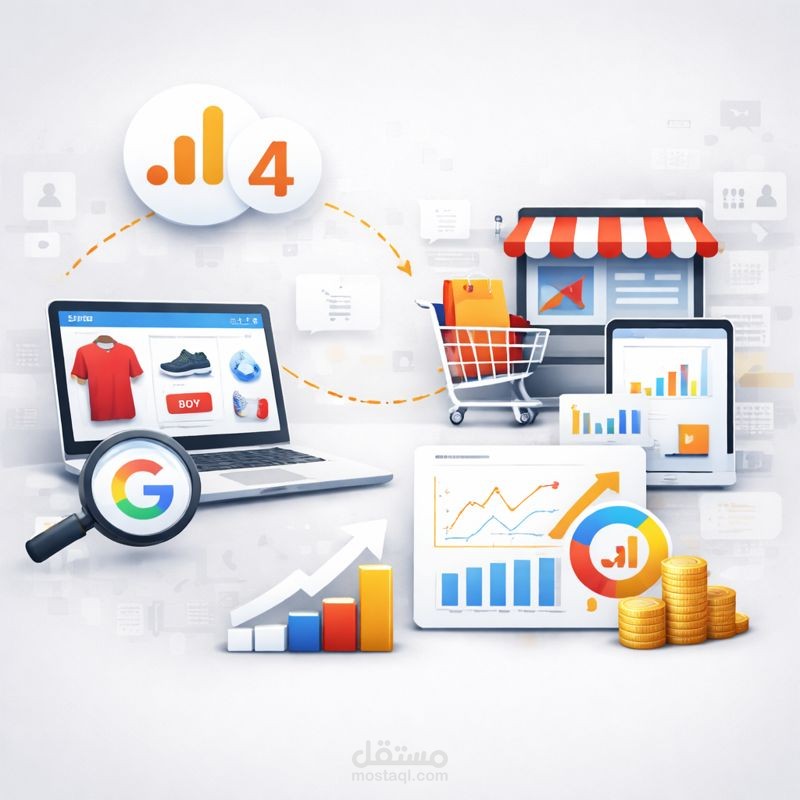 ربط تحليلات Google Analytics 4