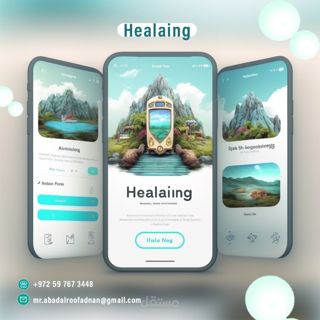 تطبيق Healaing لخدمات السفر
