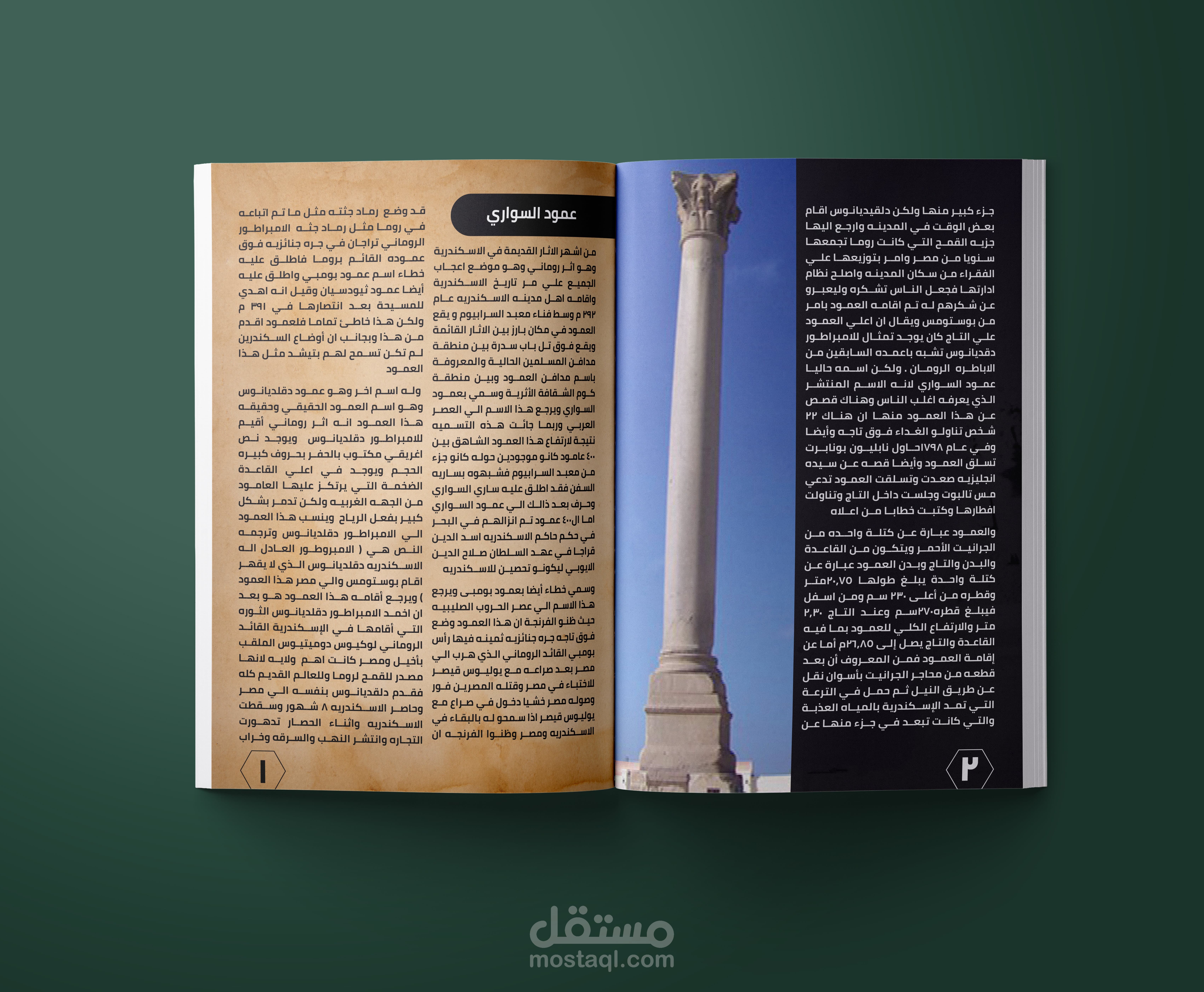 Design Magazine pages : تصميم وتنسيق صفحات مجلة