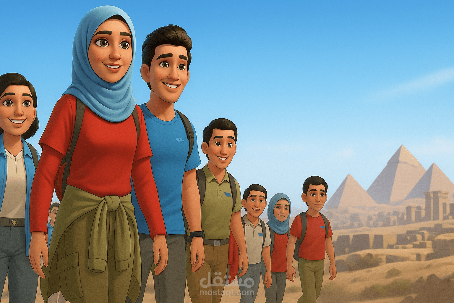 فريق أنوار رسالة – فرع المهندسين | فيلم أنيميشن 3D