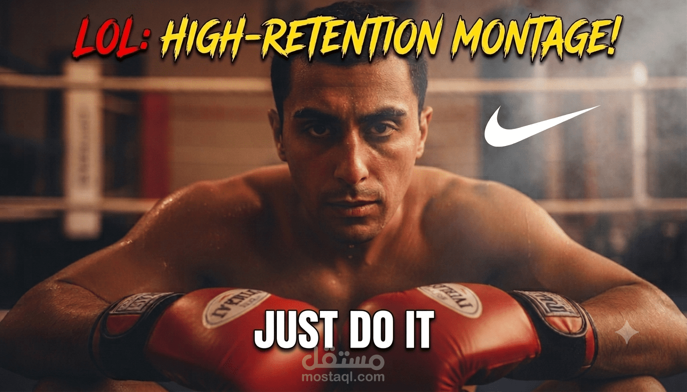 Nike Boxing Ad | إعلان حماسي بأسلوب سينمائي ومونتاج ديناميكي