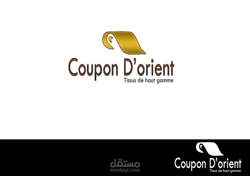 logo coupon tissu