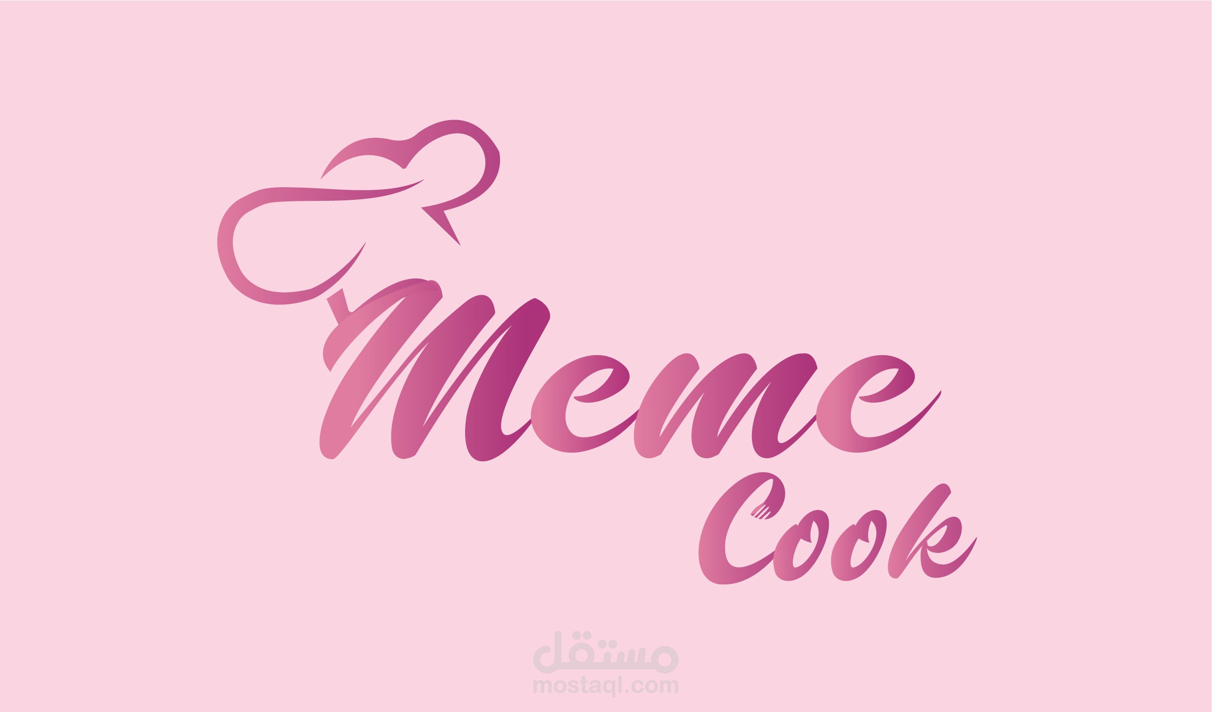 تصميم شعار مطعم  وهوية العلامة التجاري