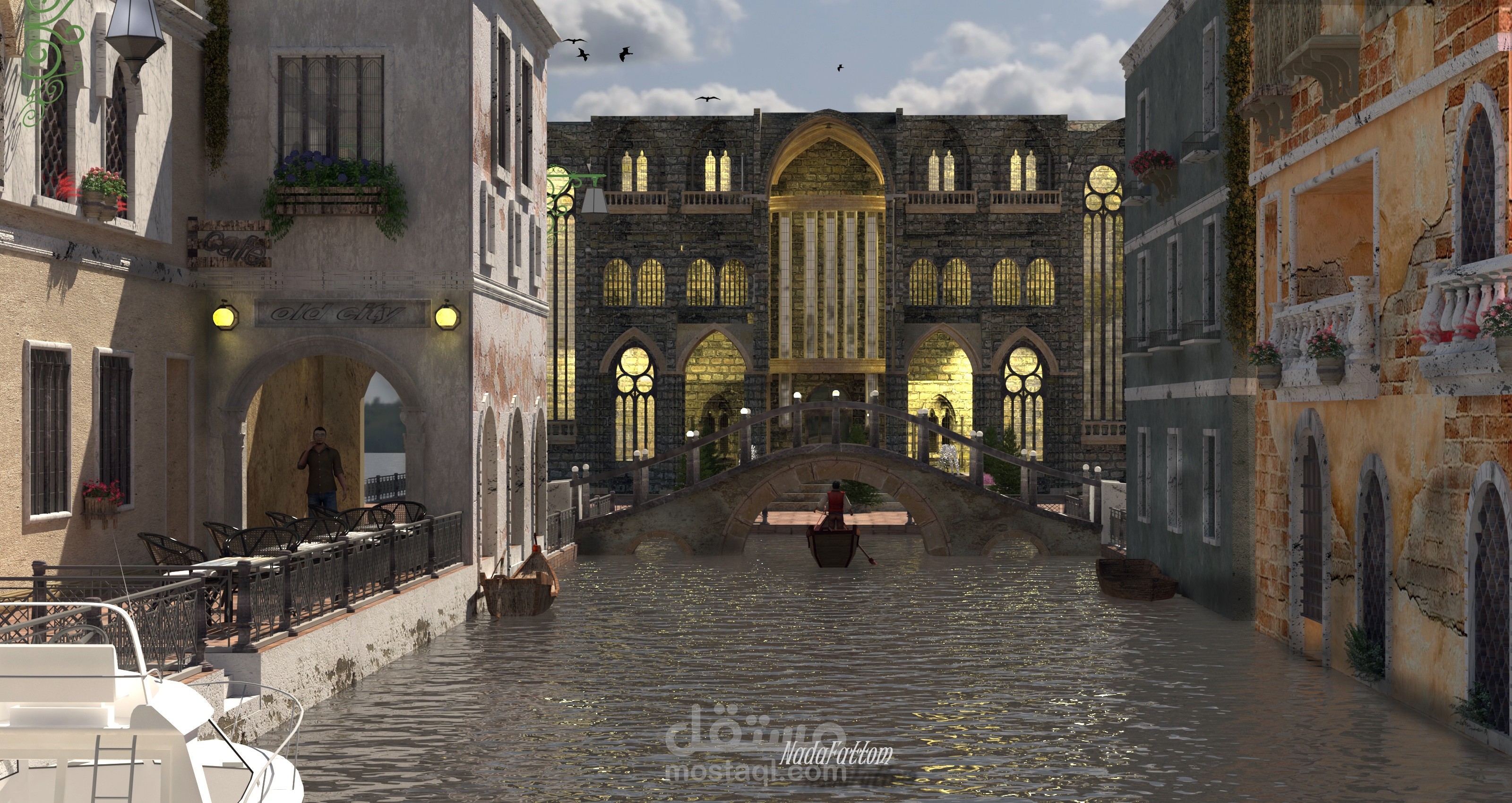 مدينه سياحية قديمة