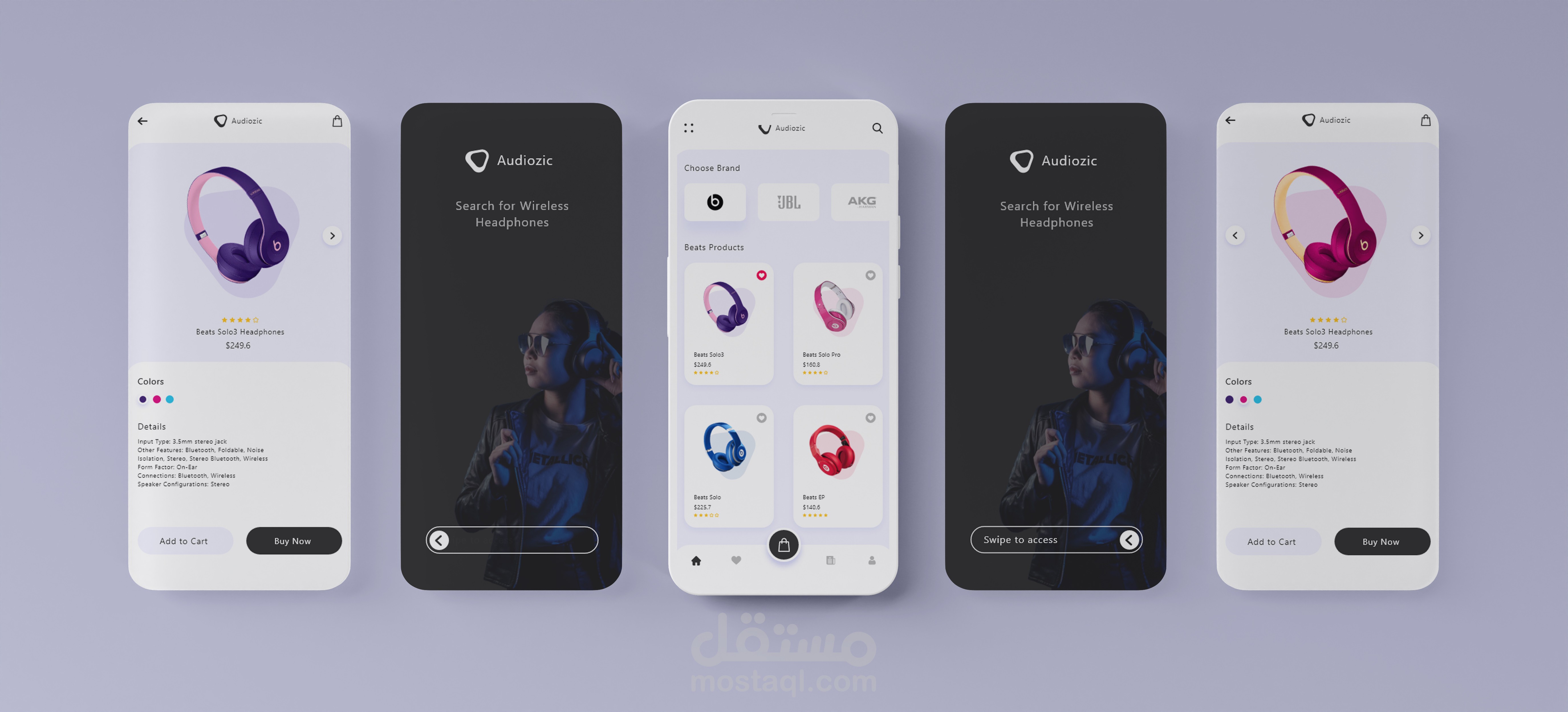 تطبيق عملي لاحد دروس تصميم ال UI