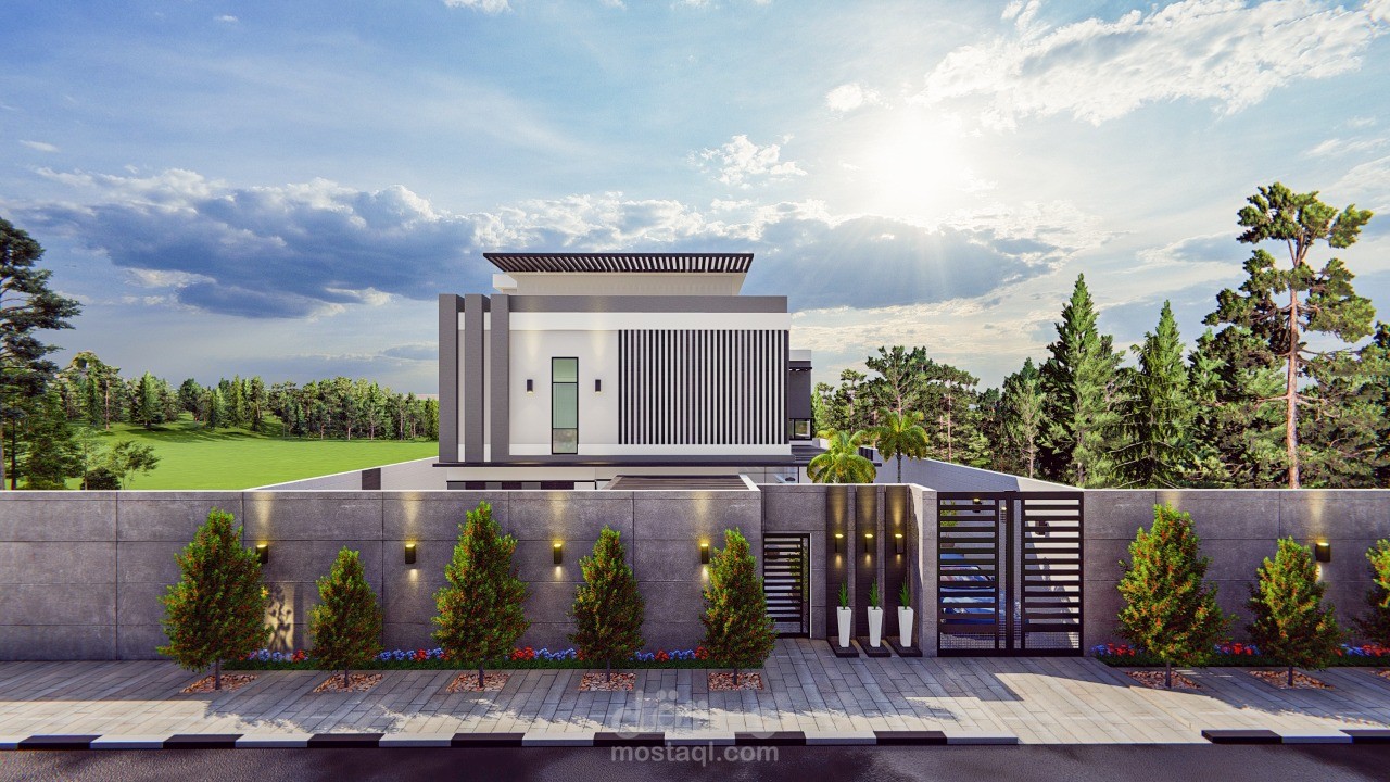 تصميم فيلا سكنية