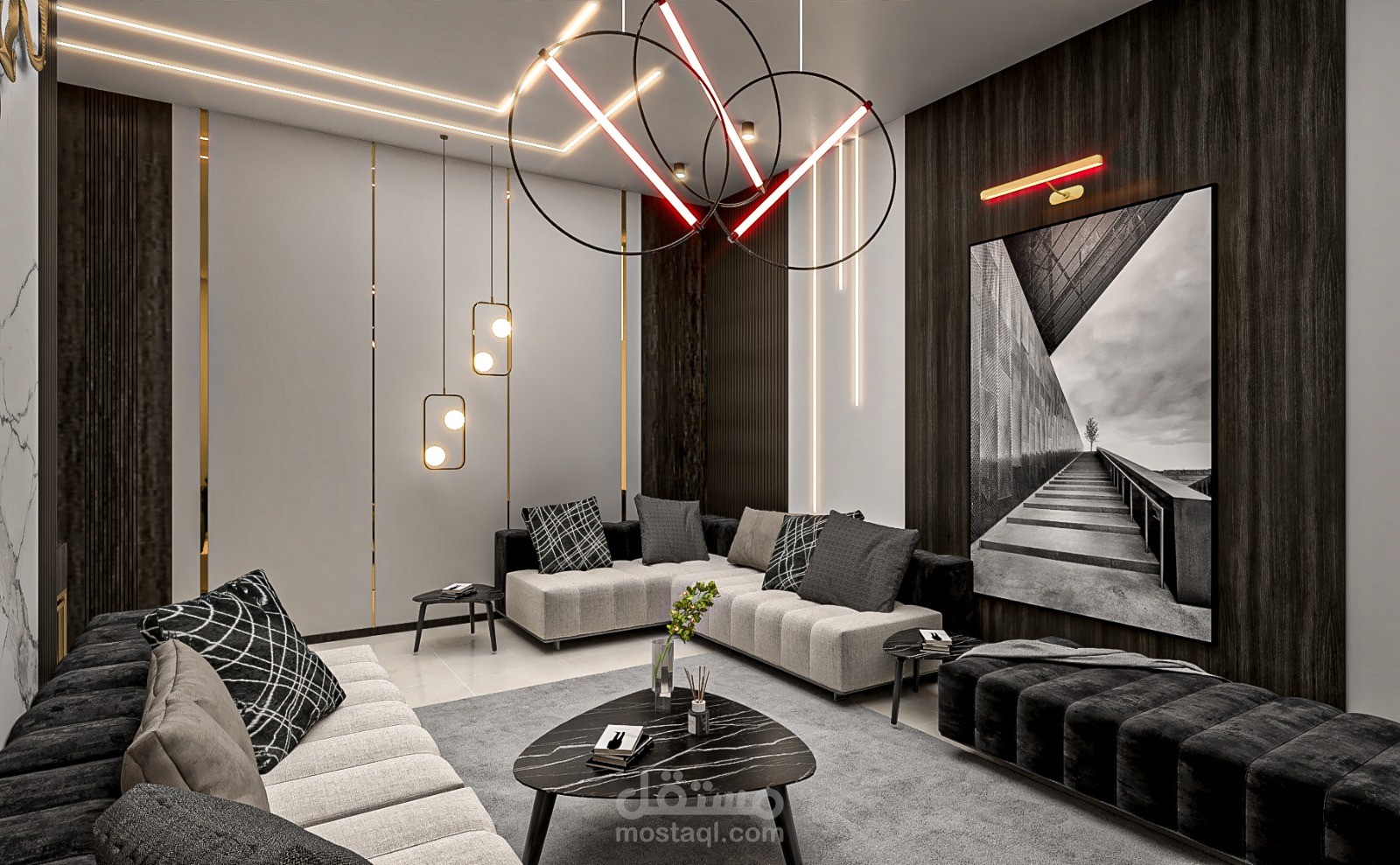 تصميم مجلس رجال خارجي