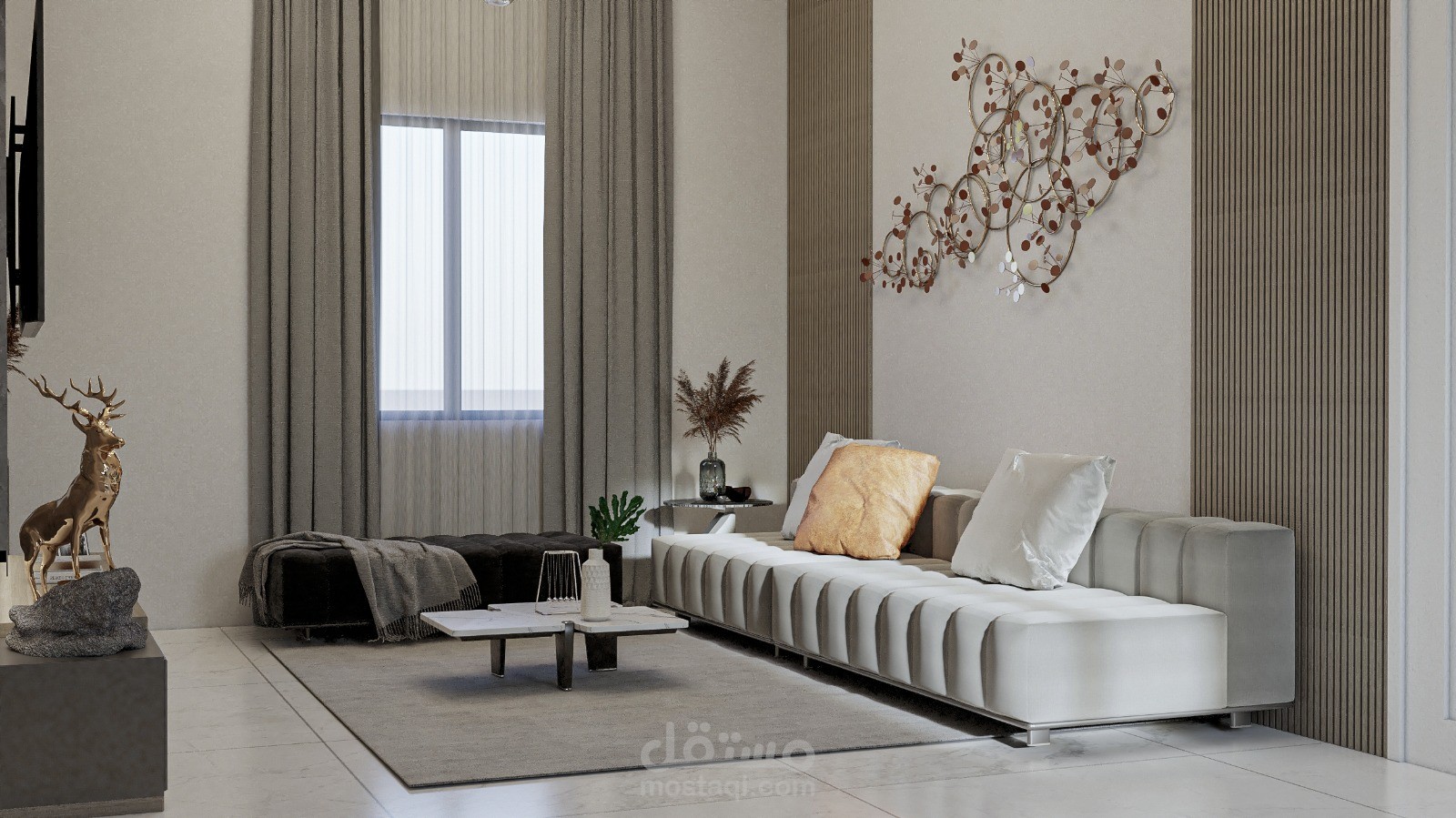 تصميم صالة معيشة