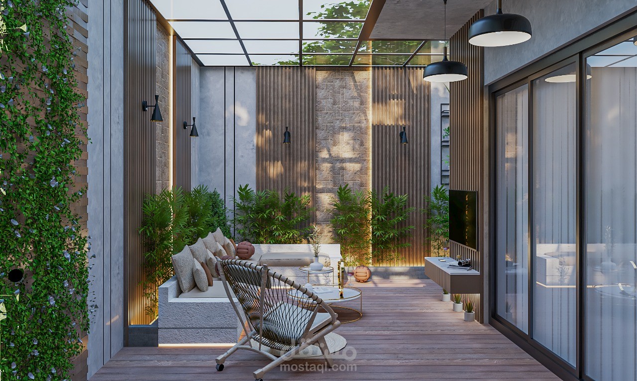 تصميم جلسة خارجية