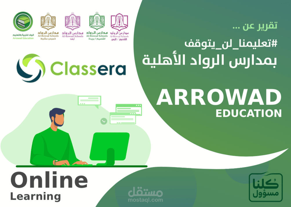 تقرير تفاعلي عن التعليم عن بعد pdf